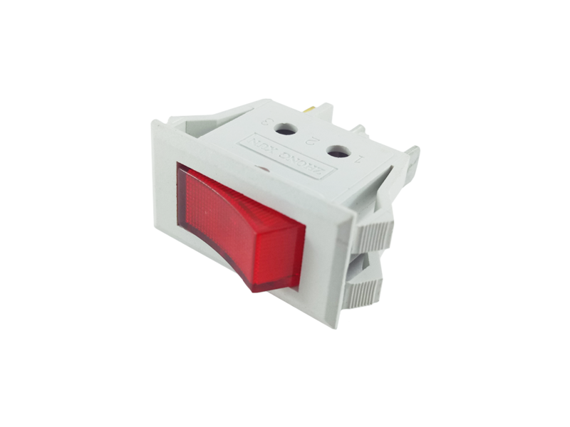 Rocker Switch 3-Pin SPDT with Neon Indicator - Image 2